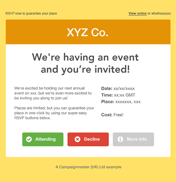 Email Invitations With Rsvp 3