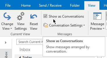 Group Messages in Outlook - Campaignmaster