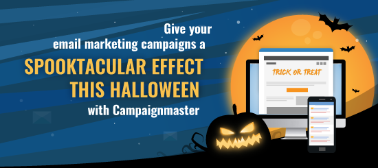 Email Marketing For Halloween Banner - Campaignmaster